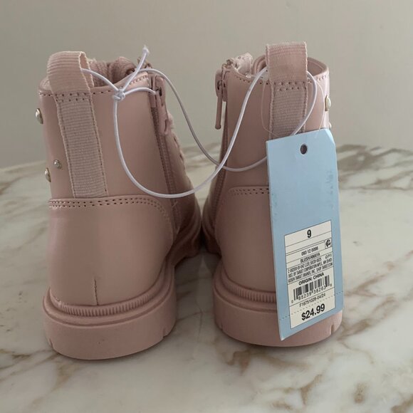 Toddler Girls' Amaya Lace-Up Boots - Cat & Jack - NWT - Picture 4 of 6